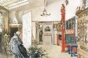 Carl Larsson The Other Half of the Studio France oil painting artist